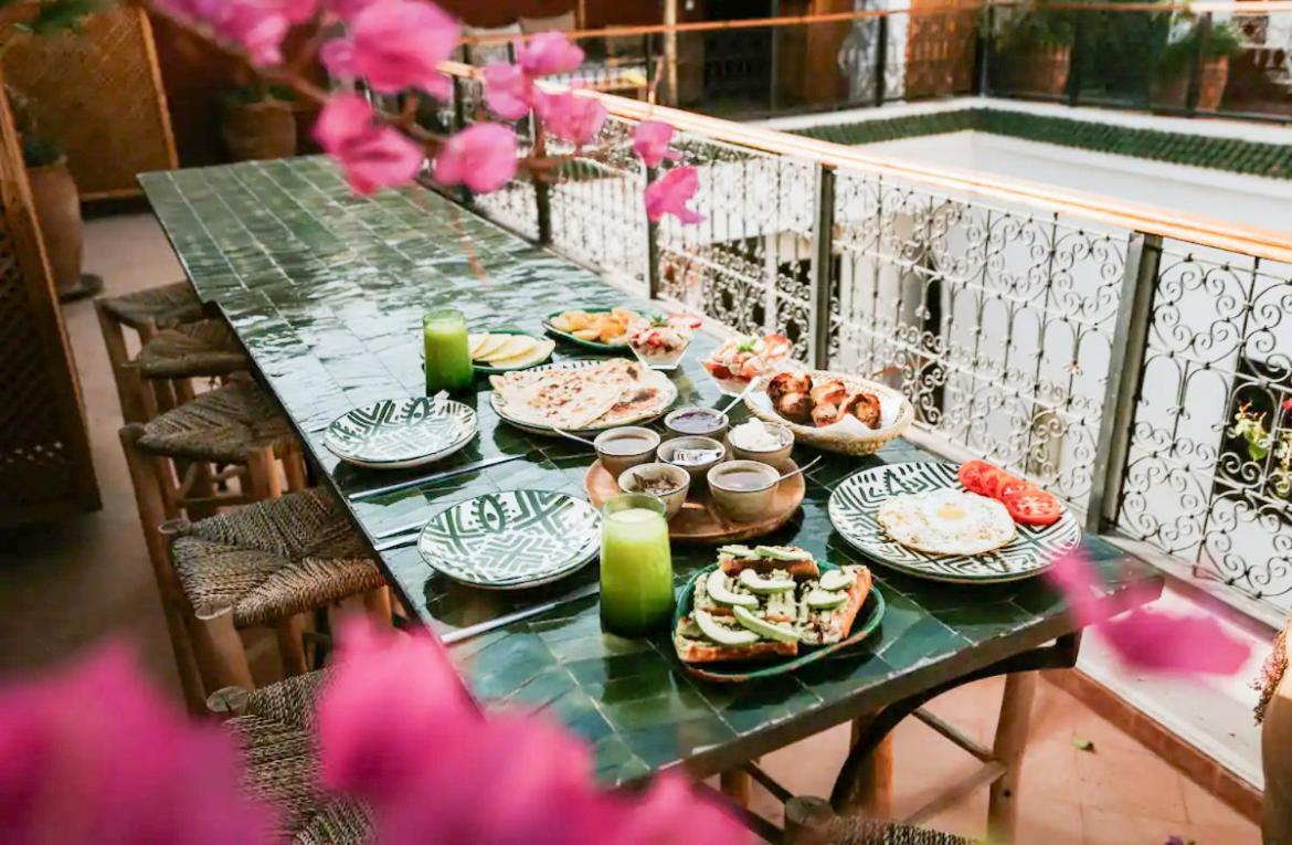 Riad Nanou - Private Riad With Pool & Rooftop 马拉喀什 外观 照片