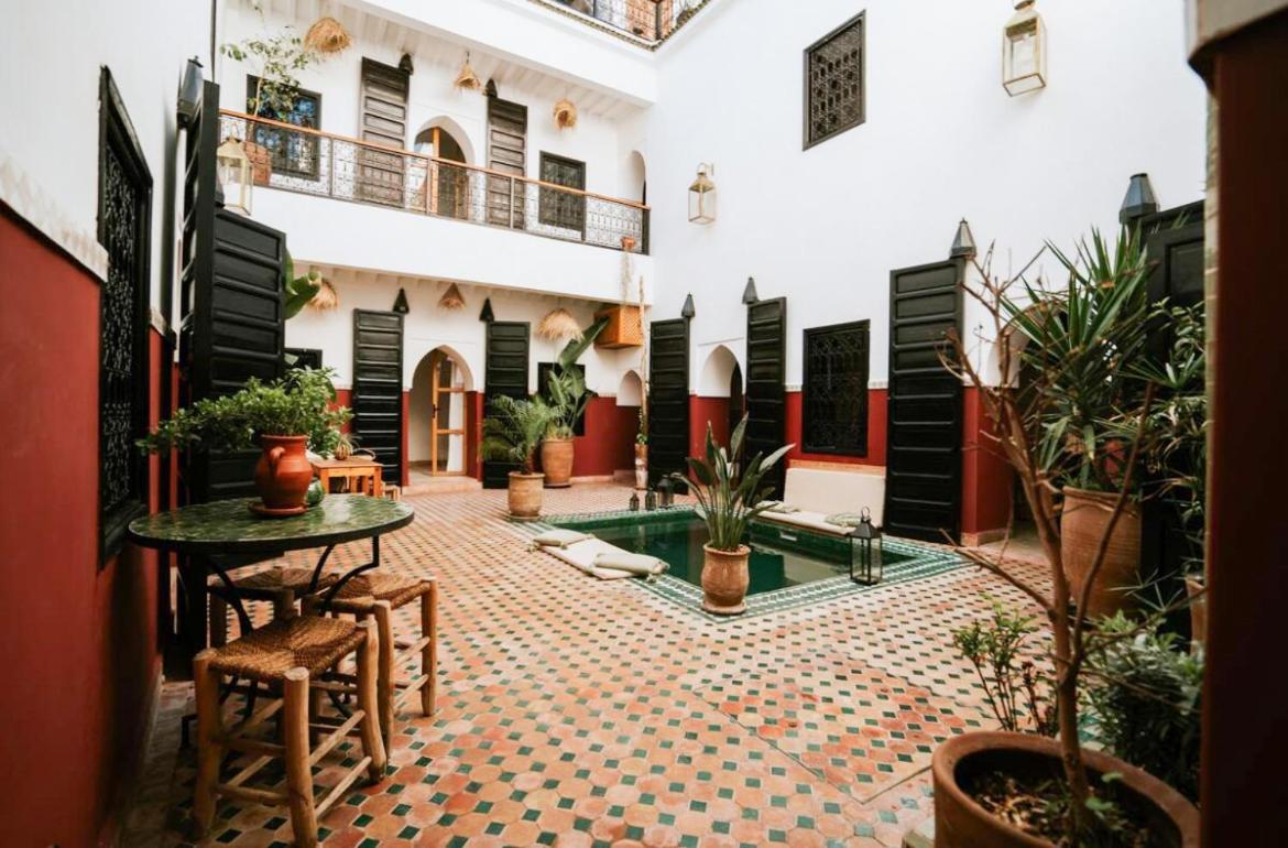 Riad Nanou - Private Riad With Pool & Rooftop 马拉喀什 外观 照片